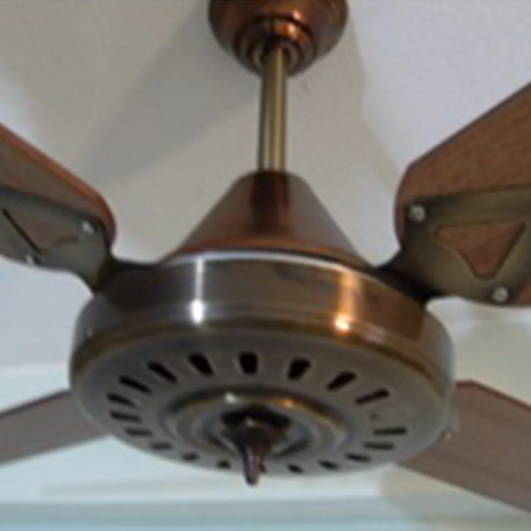 VENTILADOR DE TECHO COBRE VIEJO